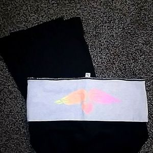 Pink victorias secret yoga pants